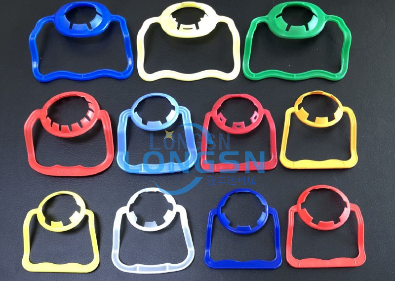 زجاجة حلقة مقبض آلة الضغط