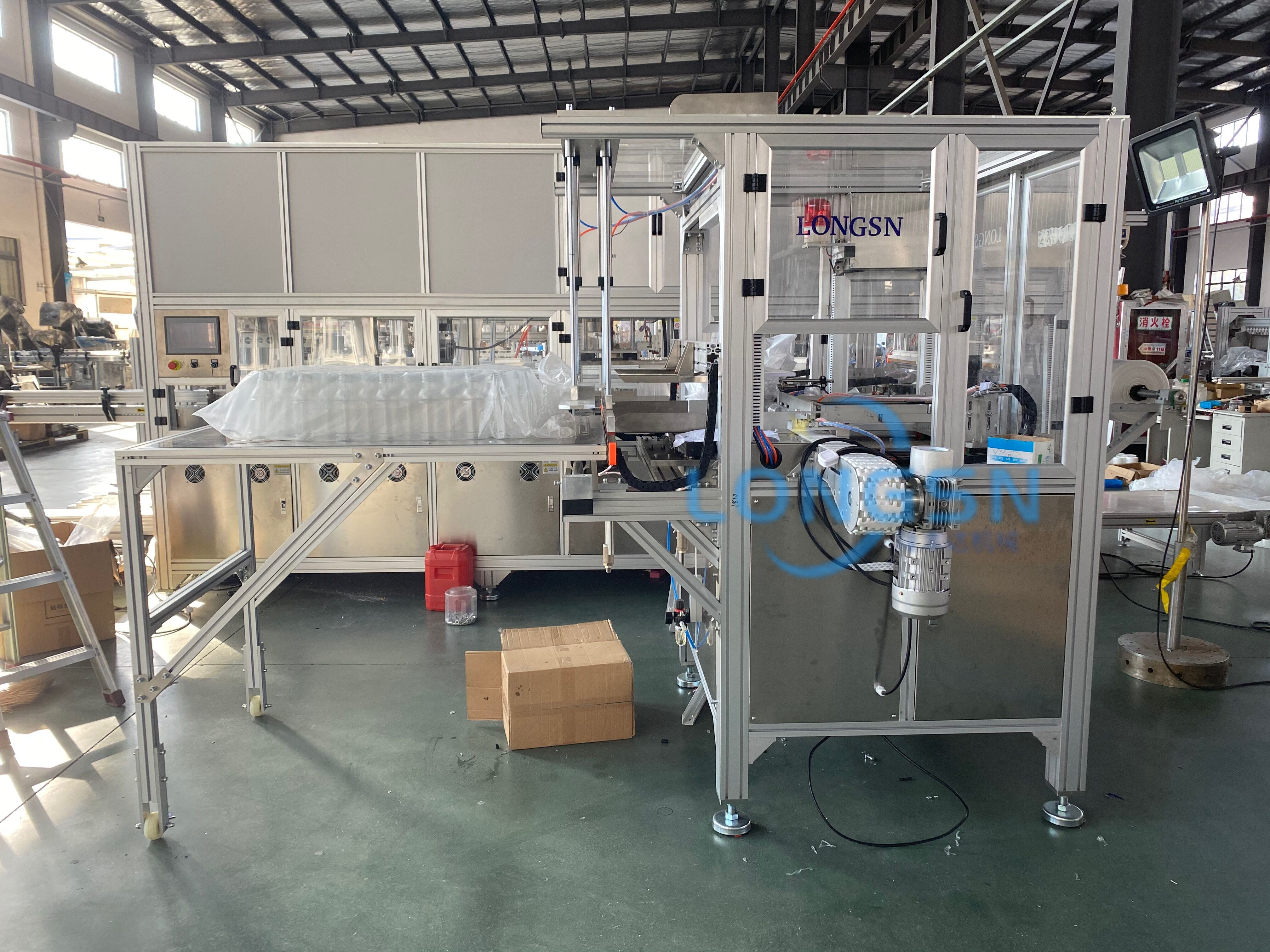 آلة تعبئة الزجاجة الفارغة 