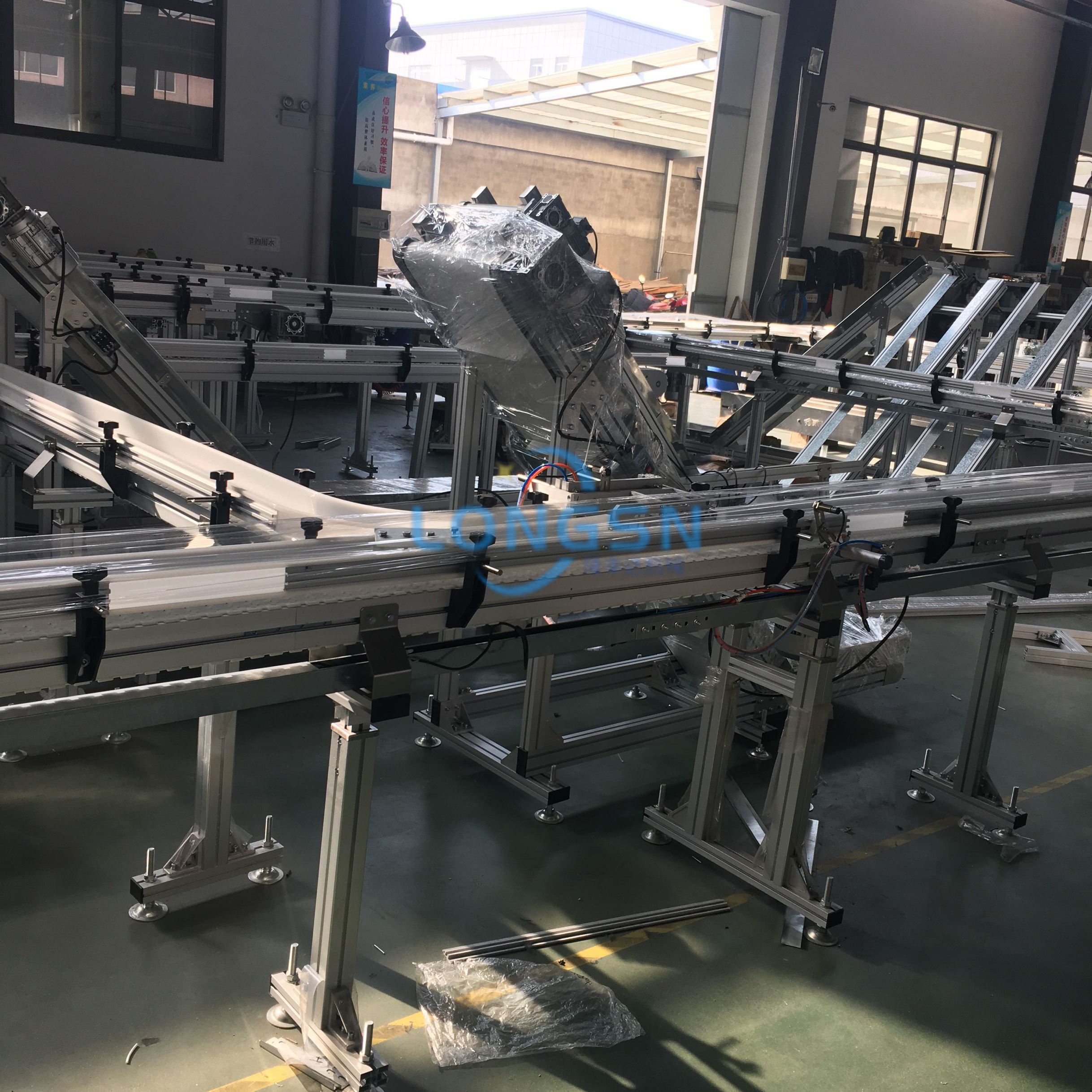 نظام ناقل الزجاجة