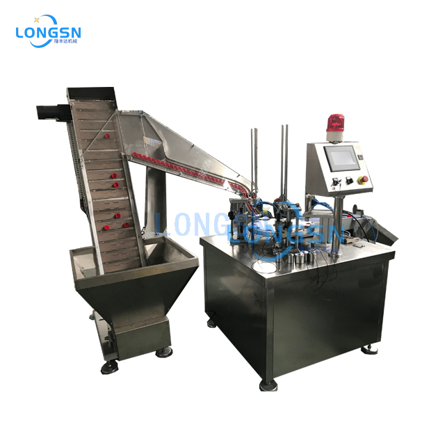 Cap Bottle Cap Wad Lid Liner Inserting Machine